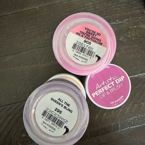 Gelish Soak off Acrylic Powder Nail Polish DIP Manicure Set Color Kit 5 Colors - Picture 4 of 4